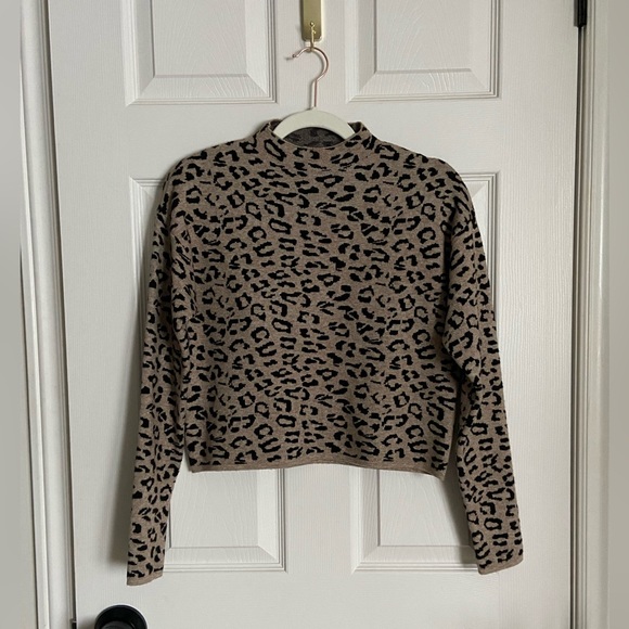 Stretchy Knit Mock Neck Sweater - Picture 8 of 11